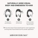 KRISTOFER BUCKLE Full Disclosure Scalp Cover Duo, 0.39 oz. | Camouflaging Cream Conceals Sparse, Thinning Hair & Bald Spots | Salt & Pepper Kristofer Buckle