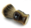 G.B.S Large Silvertip Badger Shaving Brush with Faux Horn Handle Creates Lather and Soft Bristles for Wet shavers Shaving Brush for Men’s 21 MM Knot Loft: 100mm G.B.S