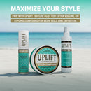 Uplift Provisions Company Sea Salt Spray - Versatile Texture Spray for Hair to Achieve Perfect Beach Waves, Amplify Curly Hair, or Boost Volume in Fine or Thin Strands - 5.5 oz Infinity Warehouse