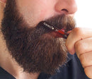 Giorgio G57 Extra Small 2.75 Inch Men's Fine Toothed Beard and Mustache Comb for Facial Hair Grooming and Styling. Wallet Pocket Comb Handmade of Quality Durable Cellulose, Saw-Cut and Hand Polished GIORGIO