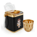 Makeup Sponge Washing Machine, Deep Clean Mini Washing Machine, Electronic Washing Machine for Makeup Sponge, Powder Puffs (Black) Lahaima