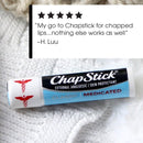 Chapstick Classic Medicated Lip Balm & Skin Protectant Tube, Relieves Chapped Lips, 0.15 Ounce Each (1 Blister Pack of 2 Sticks), 2 Count (Pack of 1) Chapstick