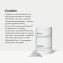 Momentous Creatine Monohydrate Powder & Grass-Fed Collagen Peptides Powder Stack - Supports Strength, Lean Muscle, & Recovery - FORTIGEL & Vitamin C for Hair, Skin, Nails, & Joint Health Support Infinity Warehouse