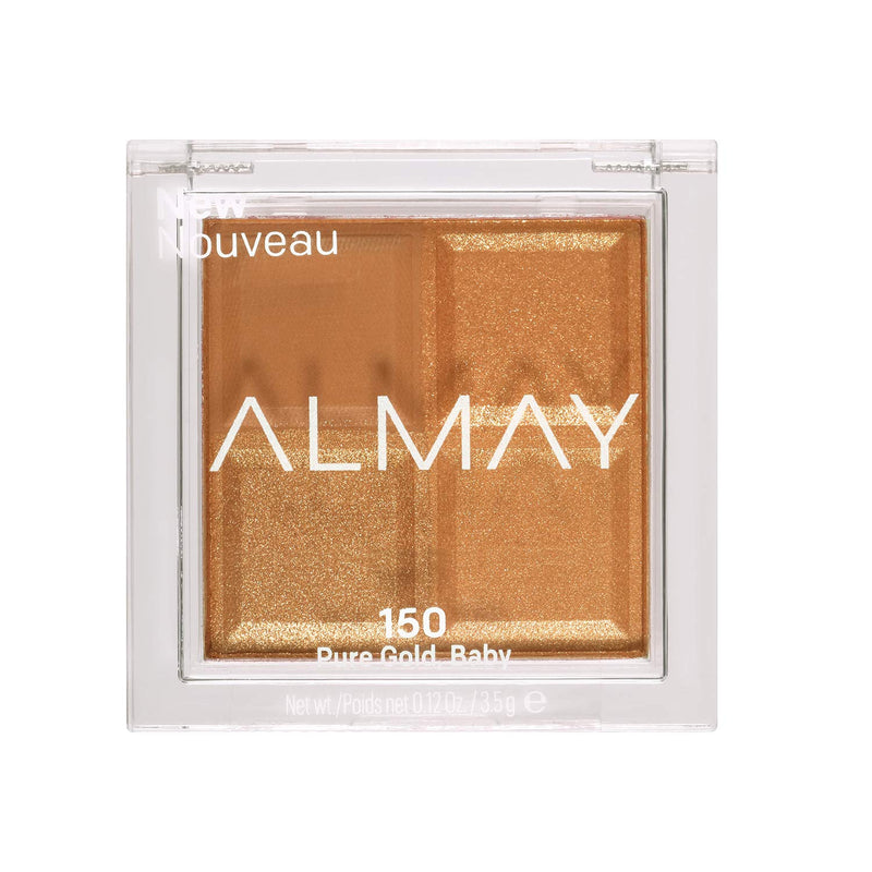 Almay Shadow Squad, Pure Gold, 1 count, eyeshadow palette Almay