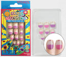 Vivace 4Pack 48Tips Mixed Junior Preglued Sticker Art Nails,2 Dream Fake Nail, 2 Color Changing Nail (Mixed Nail 1) Vivace