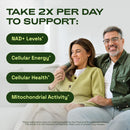 NMNH Supplement Alternative – Liposomal NAD + Resveratrol – 30-Day Supply – High Purity NAD Supplement for Energy & Healthy Aging – 60 Capsules Infinity Warehouse