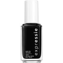 essie expressie Quick-Dry Vegan Nail Polish, Now Or Never, Black, 0.33 Ounce essie