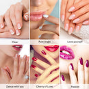 Beautivity Dipping Powder Nail Starter Kit Acrylic Dipping System portable 6 color powder Beautivity