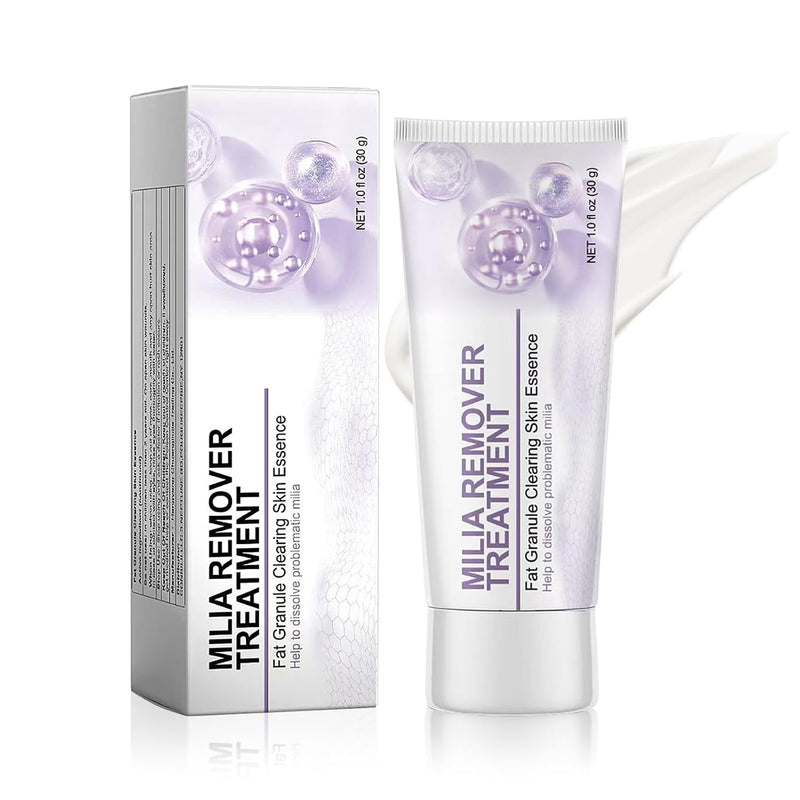 Milia Remover Cream for Eyes and Face,Milia Spot Remover with Salicylic Acid ,Milia Acne Cream (1 Fl Oz (Pack of 1)) Infinity Warehouse