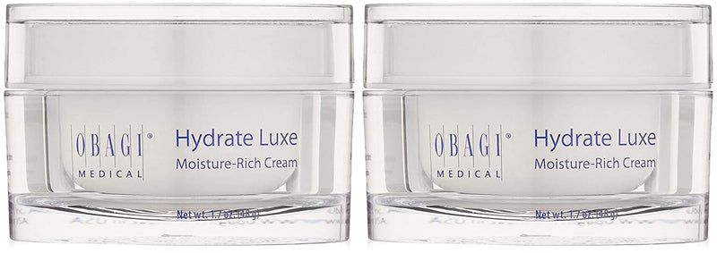Obagi Medical Hydrate Luxe Moisture-Rich Cream, 1.7 oz Pack of 2 martinandmark.com