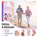 Foot Peel Mask for Baby Soft Feet (3 Pairs), Unisex Mask-Socks with an Extra Pair for Your Comfort, Foot Mask for Smooth and Silky Skin, Cracked Heels, Calluses and Dead Skin Тrеаtmеnt for Men/Women BIORICA