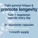 Life Extension NAD+ Cell Regenerator and Resveratrol Elite, NIAGEN nicotinamide riboside, Trans-resveratrol, quercetin, Fisetin, for Longevity, Energy, and oxidative Stress, 30 Vegetarian Capsule Infinity Warehouse