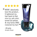 MATRIX Total Results So Silver Deep Conditioning Triple Power Toning Hair Mask | Repairs Damaged Blonde & Silver Hair | for Color Treated Hair | 6.8 Fl Oz MATRIX