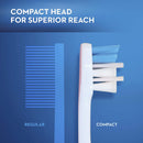 Oral-B Gum Care Extra Soft Toothbrush for Sensitive Teeth and Gums, Compact Small Head - 6 Pack Hippie Hype Oral-B