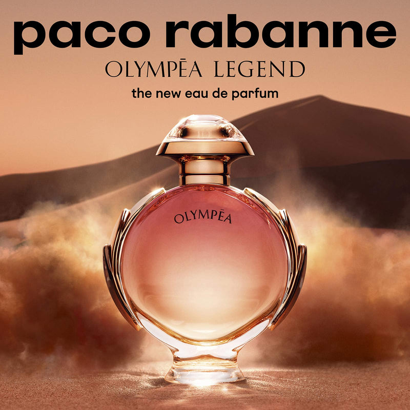 Paco Rabanne Olympea Legend Fragrance For Women - Sweet, Amber, Fruity - Oriental Floral Fragrance - Notes Are Plum, Apricot And Sea Salt - Amber Floral Fragrance - EDP Spray - 1.7 Oz Paco Rabanne