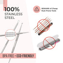 The Good Stuff Black Head Removal Tools with Mirrored Travel Case, 5 pcs Kit, Black The Good Stuff