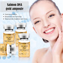 BB Facial Glow Starter Kit Serum Hyaluronic Acid Essence Skin Care Set, Salmon DNA Glod Ampoule 0.27oz 12 Vials, Glow Repair Kit with 7 Different Peptides Infinity Warehouse