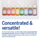 Dr. Bronner’s - Pure-Castile Liquid Soap (Peppermint, Travel Size, 2 ounce) - Made with Organic Oils, 18-in-1 Uses: Face, Body, Hair, Laundry, Pets and Dishes, Concentrated, Vegan, Non-GMO Dr. Bronner's