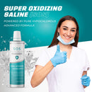 BRIOTECH Super Oxidizing Saline (SOS), All Natural Professional Grade Pure HOCl Gentle Oral Hygiene Mouthwash, Fight Bad Breath Caused by Germs and Plaque, Alcohol Free and pH Balanced. BRIOTECH