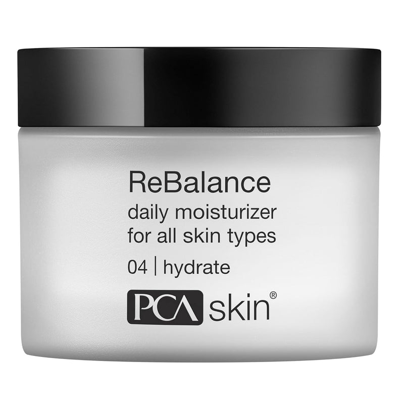 PCA SKIN ReBalance Sensitive Moisturizer for Face - ReBalance Daily Face Moisturizer for Dry Skin, Creamy, 1.7 fl oz Jar