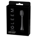 Gleem Electric Toothbrush Refill Head, 2 count, Black Gleem