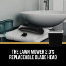 MANSCAPED The Lawn Mower Electric Groin Hair Trimmer Ceramic Blade Head Refill, Hygienic Snap-In Trimmer Replacement Cartridge, Electric Clipper Blades, Personal Shaver Replaceable Blade, 1 Pack Manscaped Refining The Gentleman