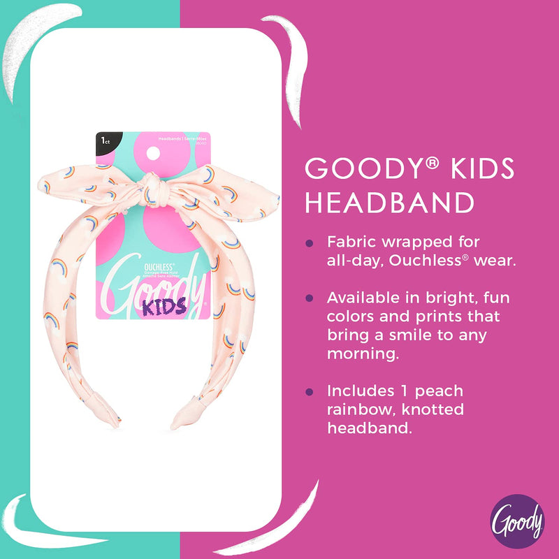 Goody Kids Headband - Rainbow Print - Comfort Fit for All Day Wear - For All Hair Types - Hair Accessories GOODY