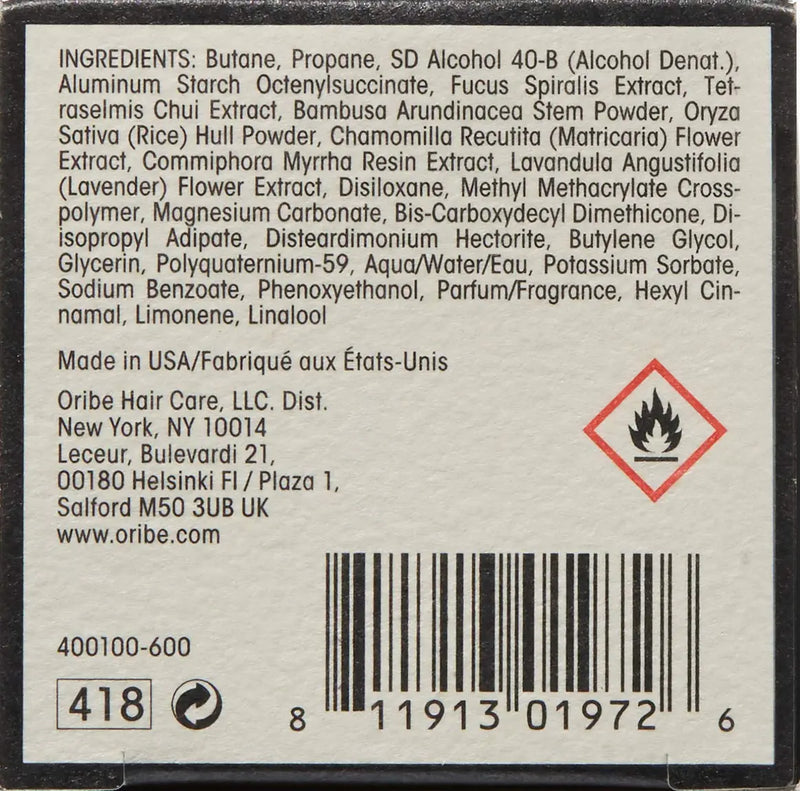 Oribe Gold Lust Dry Shampoo Beauty Coquette