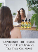100% Pure Australian Tea Tree Essential Oil with high conc. of Terpinen - A Known Solution to Help in Fighting Acne, Toenail Issues, Dandruff. (1 fl oz) First Botany