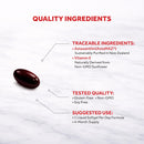 Naturalis New Zealand Astaxanthin (12mg) | Enhanced with Natural Vitamin E | Non-GMO, Soy & Gluten Free | 120 Softgels (4 Month Supply) Infinity Warehouse
