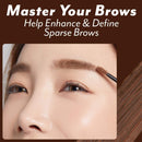 I'M MEME Brow Master-cara | 01 Light Brown | Fixing & Setting Eyebrow Gel for Full Tinted Eyebrows | K-beauty I'M MEME