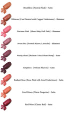 Mom's Secret Natural Lipstick, Organic, Vegan, Gluten Free, Cruelty Free, Made in the USA, 0.15 oz. (Radiant Rose) Mom's Secret