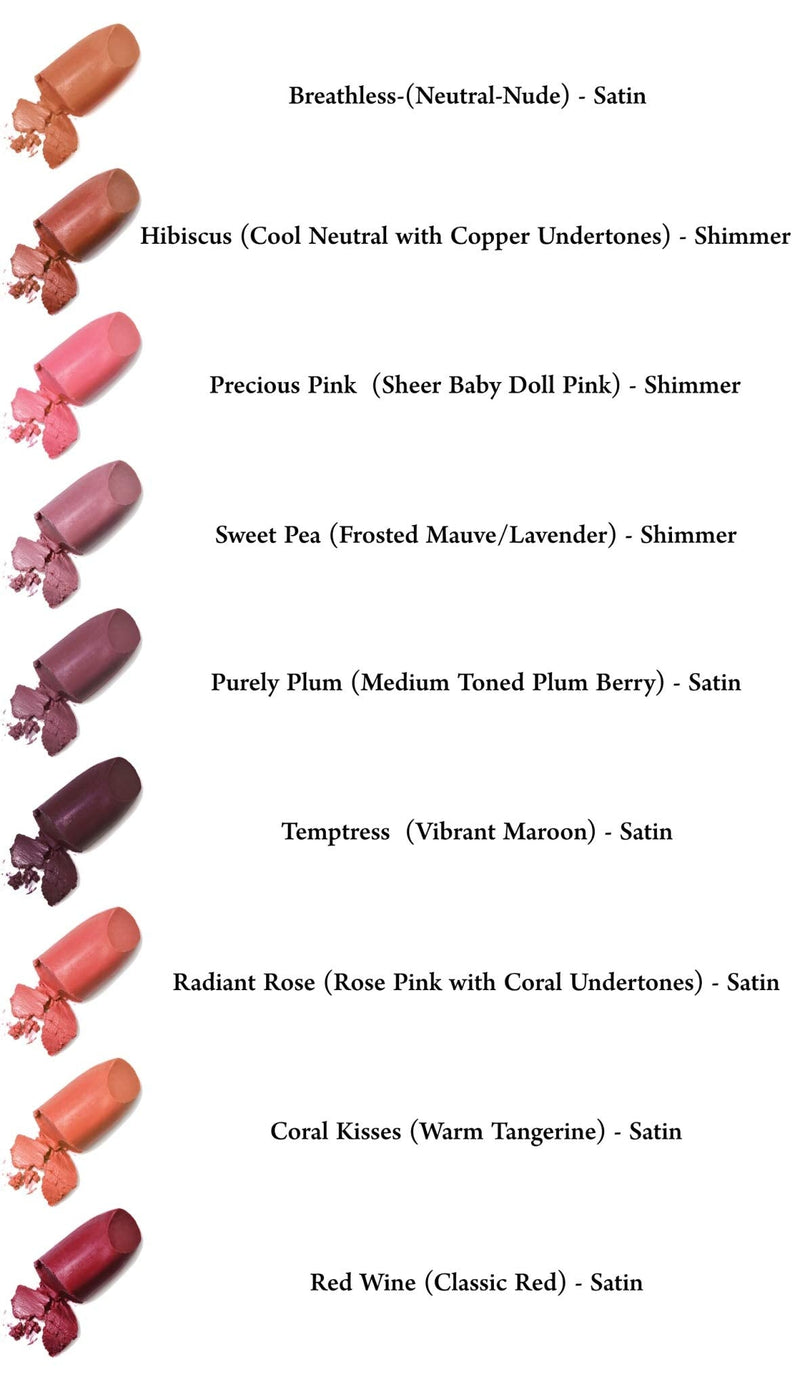 Mom's Secret Natural Lipstick, Organic, Vegan, Gluten Free, Cruelty Free, Made in the USA, 0.15 oz. (Radiant Rose) Mom's Secret