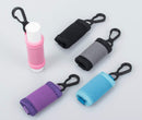 Chapstick Holder Keychain – Lip Balm Sleeve – Premium Neoprene with Key Chain Clip – Perfect for Chap Stick or Lip Gloss (Black, 5 Pack) Benko