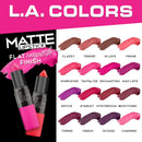 L.A. Colors Matte Lipstick, Bewitched, 1 Ounce L.A. COLORS Store