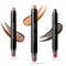 LUXAZA 3Pcs Metallic Brown Eyeshadow Stick Set, Metallic And Shimmer Creamy EyeShadow Pencil, Smooth High Pigmented Eye Brightener Stick Smoky Eye Makeup LUXAZA