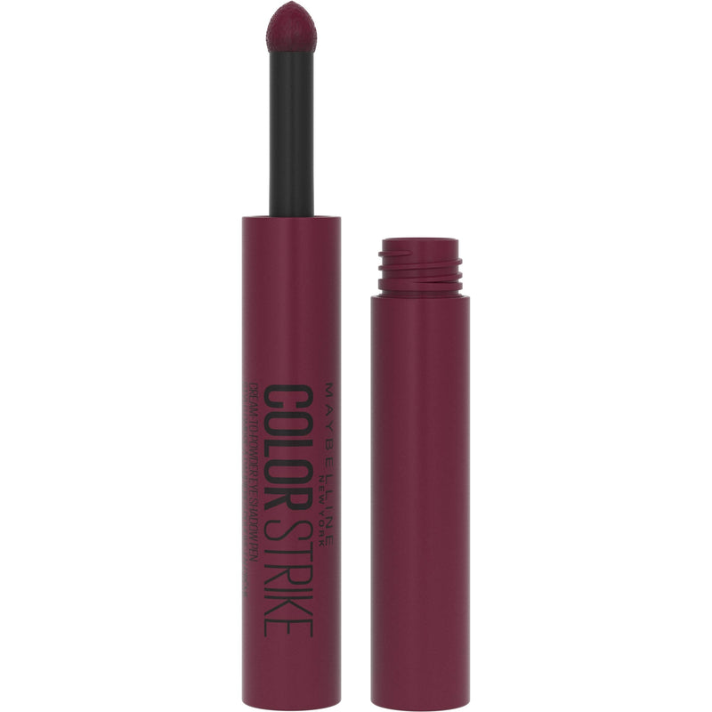 Maybelline New York Color Strike Eye Shadow Pen, Cream To Powder Finish, 15 Tempt Maybelline New York