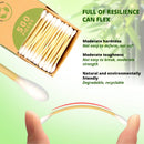 Storetite Organics, Biodegradable Bamboo Cotton Swabs - Buds for Ear Cleaning, Makeup, Pet Care, First Aid, Art & Crafts, Safe & Sustainable Alternative, Paper Packaging 500pcs Storetite Organics