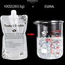 Lip Gloss Base 10 Ounce (350 ML) PARAMISS Moisturize Lip Gloss Base for Making Your Own Lip Glaze , Diy Lip Plumper Making Organic Diy lip Glow Diy clear lip gloss (B) PARAMISS