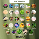 MD PLUS BIO Hair Regrowth, Clinically Tested Repair Shampoo, Anti-Thinning Loss Shampoo, Hair Thinning Therapy For Men & Women, Sulfate Free Paraben Free - 8.45 Fl Oz (150 ml) Infinity Warehouse