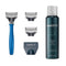 Harry's Razors for Men - Razor Set with 3 Razor Blade Refills, Travel Blade Cover, 4 Oz Shave Gel (Indigo Blue) Harry's Store