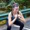 Sweaty Bands Womens Girls Headband - Non-Slip Velvet-Lined Workout Hairband - Booty Camp Camo Black Gray 1-Inch Sweaty Bands