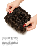 Yamel Messy Bun Scrunchie Chignon Hairpiece Updo Curly Bun Extension Combs in Messy Bun Hair Piece for Women Yamel