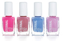 Eternal Collection – 4 Piece Set: Long Lasting, Quick Dry, Mirror Shine Nail Polish Set – Hardener, Bright and Shiny Finish - 0.46 Fluid Ounces Each (Tea Time) Eternal