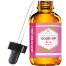 Rosehip Seed Oil by Leven Rose, 100% Pure Unrefined Cold Pressed Anti Aging Rose Hip Moisturizer for Hair Skin & Nails, 1 Fl. Oz… Leven Rose