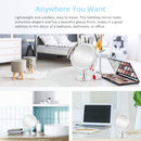 Fabuday Magnifying Makeup Mirror Double Sided, 1X 10X Magnification Mirror, Table Top Vanity Mirror for Home Bathrom, Transparent Fabuday