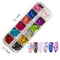 24 Boxes Nail Art Sequins, Tingbeauty Heart Shape Star Snowflake Christmas Tree Laser Sequins, Flakes Colorful Confetti Nail Glitter for DIY Design Face Body Make Up Christmas Decorations Tingbeauty