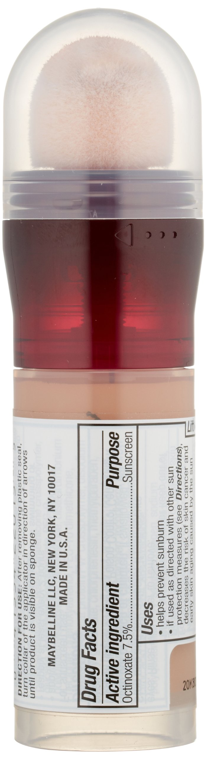 Maybelline New York Instant Age Rewind Eraser Treatment Makeup, Medium Beige, 0.68 fl. oz. Maybelline New York