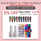 Makartt Nail Foil Nail Art Foil Glue Gel with Starry Sky Star Foil Stickers Set Nail Transfer Tips Foil Nail Art Accessories Manicure DIY 15ML 20PCS(2.5cm100cm) Christmas Sticker Nail Lamp Required Makartt