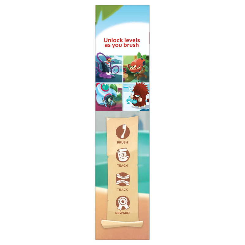 Colgate Magik Smart Toothbrush for Kids, Kids Toothbrush Timer with Fun Brushing Games Yellow 1 Count Colgate